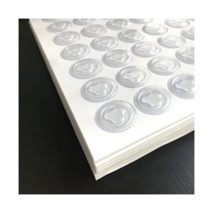 CLIP IN PLASTICA AUTOADESIVA PER CD/DVD